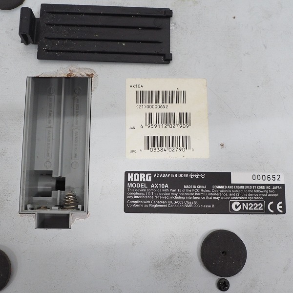 実際に弊社で買取させて頂いたKORG/コルグ TONEWORKS AX10A エレクトリックアコースティックギター用マルチエフェクター【簡易動作確認済】の画像 7枚目