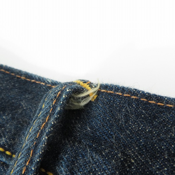 実際に弊社で買取させて頂いたEVISU/エヴィス Lot.2001 NO.2 白カモメ デニムパンツ/ジーンズ/36×35の画像 8枚目