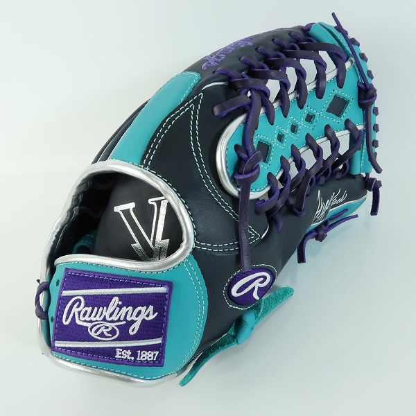 実際に弊社で買取させて頂いたRawlings/ローリングス HYPER TECH GR4HTCY719  軟式 外野手 右投げ用 グローブ