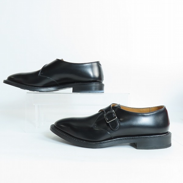 実際に弊社で買取させて頂いたREGAL/リーガル モンクストラップ ビジネスシューズ 07NR/25.0の画像 3枚目
