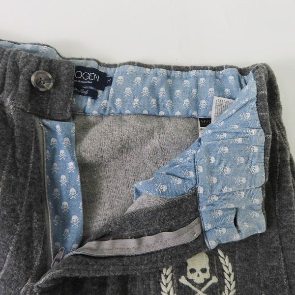 実際に弊社で買取させて頂いたHYDROGEN/ハイドロゲン ストライプ ジャケット パンツ セットアップ L/Mの画像 4枚目