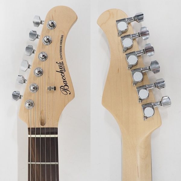 実際に弊社で買取させて頂いた★【難有り】Bacchus/バッカス UNIVERSE SERIES ストラトキャスターType エレキギター ソフトケース付の画像 2枚目