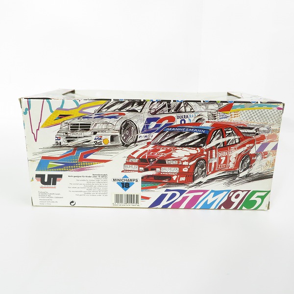 実際に弊社で買取させて頂いたMINICHAMPS/ミニチャンプス 1/18 Martini Racing Alfa Romeo 155 V6 TI #7 Nannini 1995 アルファ・ロメオ ミニカーの画像 8枚目