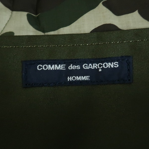 実際に弊社で買取させて頂いたCOMME des GARCONS HOMME×PORTER/コムデギャルソンオム×ポーター コーデュラエステルオックス バックパック HJ-K201-051の画像 6枚目