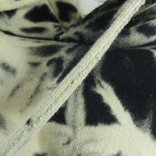 実際に弊社で買取させて頂いたdoublet/ダブレット 17SS TIE DYE スパンコール タイダイ フーディ Sの画像 5枚目