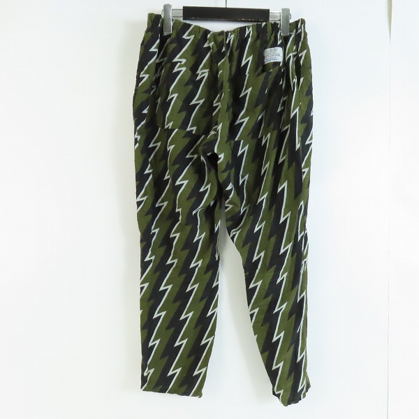 実際に弊社で買取させて頂いたROUGH AND RUGGED/ラフアンドラゲッド イージーパンツ 稲妻 サンダー ボルト柄/1の画像 1枚目