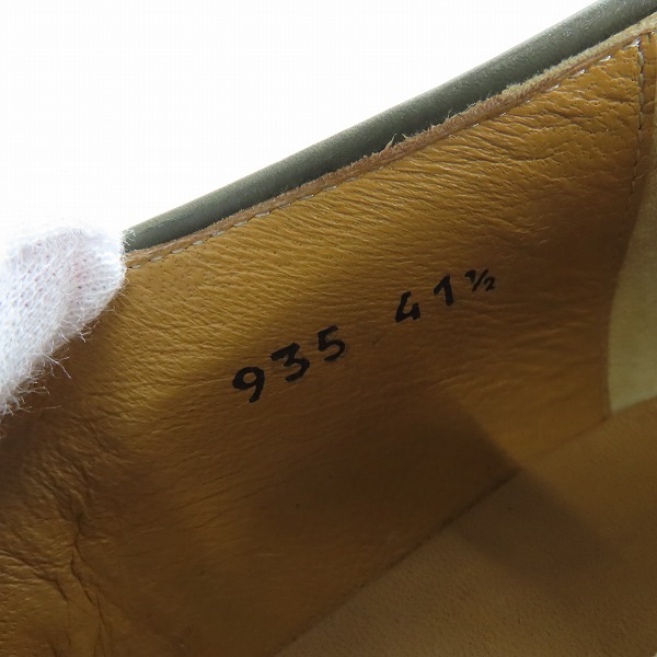 実際に弊社で買取させて頂いたGIANFRANCO FERRE/ジャンフランコフェレ スエードビジネスシューズ/ドレスシューズ 935 /41.5の画像 5枚目