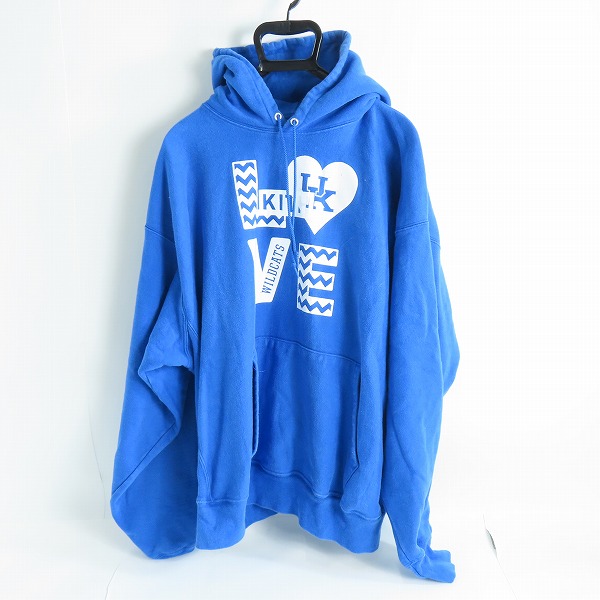 実際に弊社で買取させて頂いたchampion × kith/チャンピオン×キス プリントデザイン パーカー/2XL