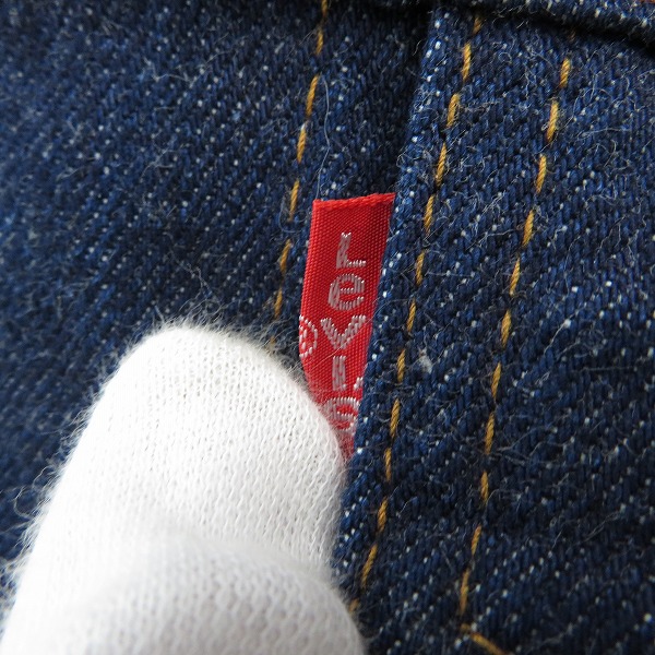 実際に弊社で買取させて頂いたLevi's/リーバイス 日本製 デニムジャケット 70505-0217 42の画像 3枚目
