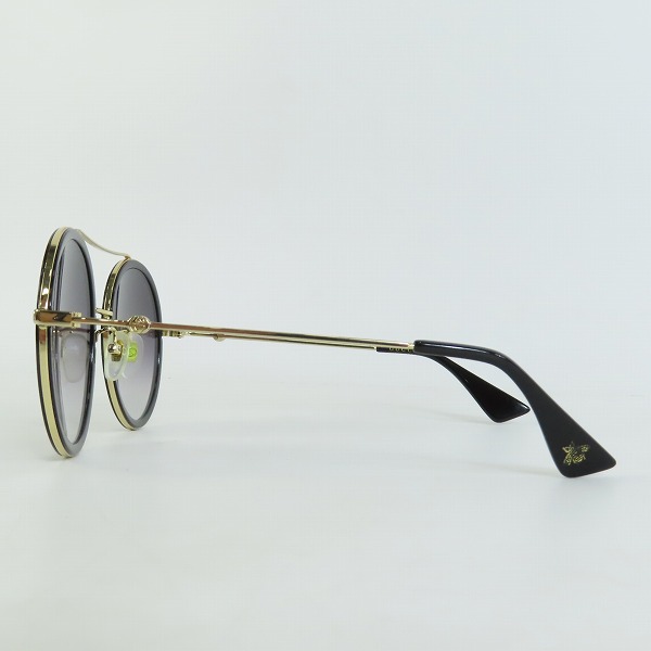 実際に弊社で買取させて頂いたGUCCI/グッチ サングラス/アウェア/アレッサンドロ・ミケーレデザイン/GG0061S 001の画像 2枚目