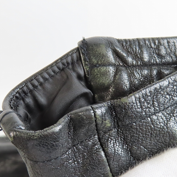 実際に弊社で買取させて頂いたBUFFALO BOBS/バッファローボブス ダブルライダースジャケット MRN6106/2の画像 7枚目