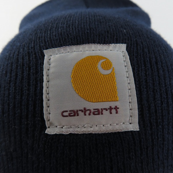 実際に弊社で買取させて頂いたCarhartt/カーハート ロゴニットキャップの画像 4枚目