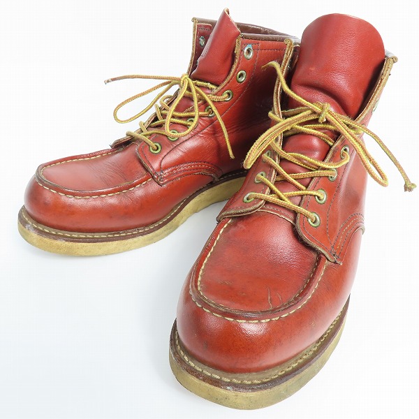 実際に弊社で買取させて頂いたRED WING/レッドウィング アイリッシュセッター ワークブーツ 刺繍羽タグ 8131/9.5