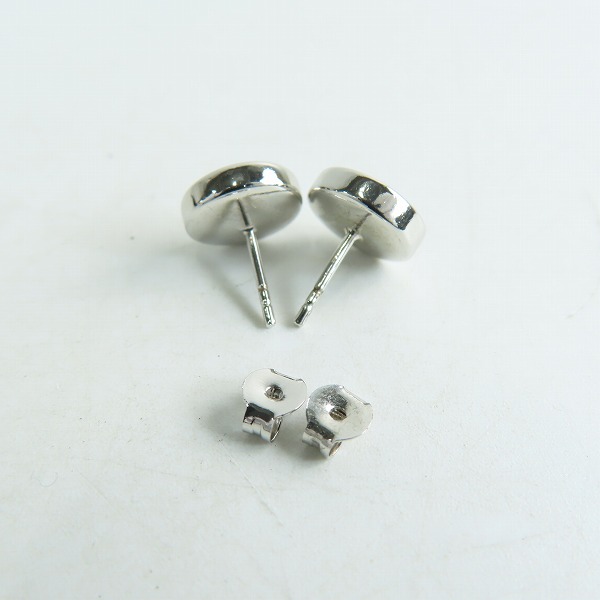 実際に弊社で買取させて頂いたCOACH/コーチ オープンサークル ストーン ピアス 両耳 f54516 の画像 3枚目