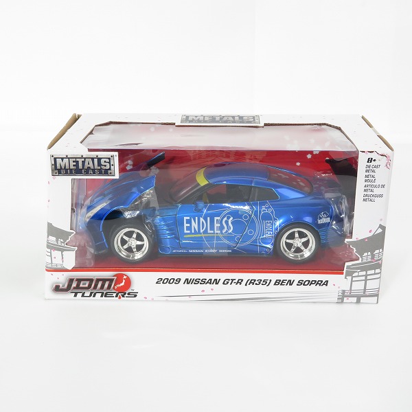 実際に弊社で買取させて頂いたJada toys/ジャダトイズ JDM TUNERS 1/24 2009 NISSAN GT-R R35 BEN SOPRA/ニッサン GT-R (R35) ベンソープラ ミニカー