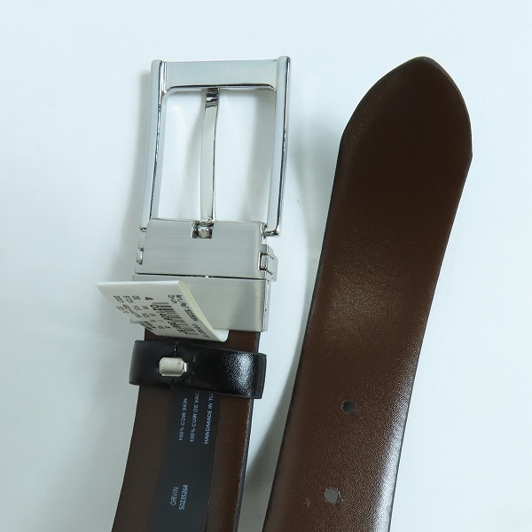 実際に弊社で買取させて頂いたHUGO BOSS/ヒューゴボス カウレザーベルト 50235264 の画像 2枚目