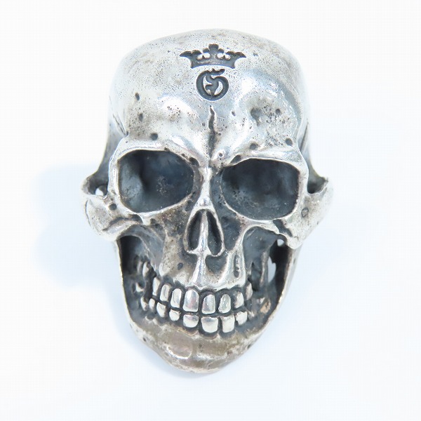 実際に弊社で買取させて頂いた【ギャラ付】Gabor/ガボール ラージスカルリングwジョー セカンドジェネレーション 22.5-24.5号の画像 1枚目