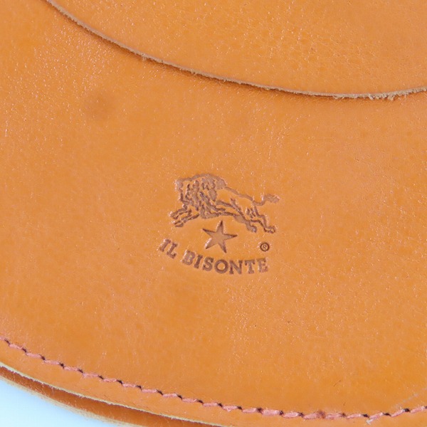 実際に弊社で買取させて頂いたIL BISONTE/イルビゾンテ レザー 二つ折り財布/ウォレットの画像 5枚目