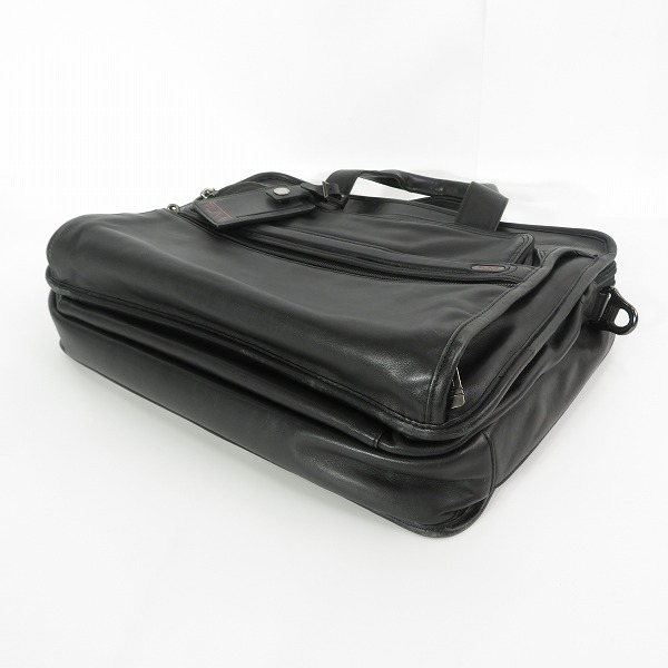 実際に弊社で買取させて頂いたTUMI/トゥミ 牛革 エッセンシャルナパレザー 2WAY ブリーフケース/ビジネスバッグ 96130D4の画像 2枚目