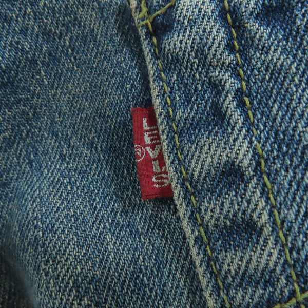 実際に弊社で買取させて頂いた【未使用】Levi's/リーバイス 503B-XX J22刻印 ビッグE 日本製 デニムパンツ/ジーンズ/W31L36の画像 6枚目