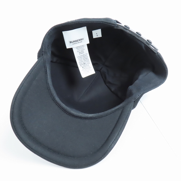 実際に弊社で買取させて頂いた【JPタグ】BURBERRY/バーバリー TBロゴ刺繍 ベースボールキャップ 8024037の画像 4枚目