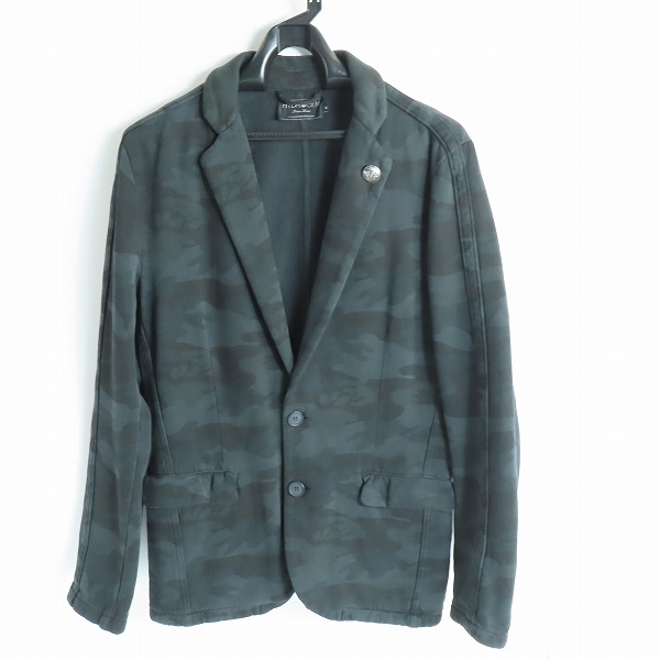 実際に弊社で買取させて頂いたHYDROGEN/ハイドロゲン カモフラ柄 2Bテーラードジャケット/Ｓ