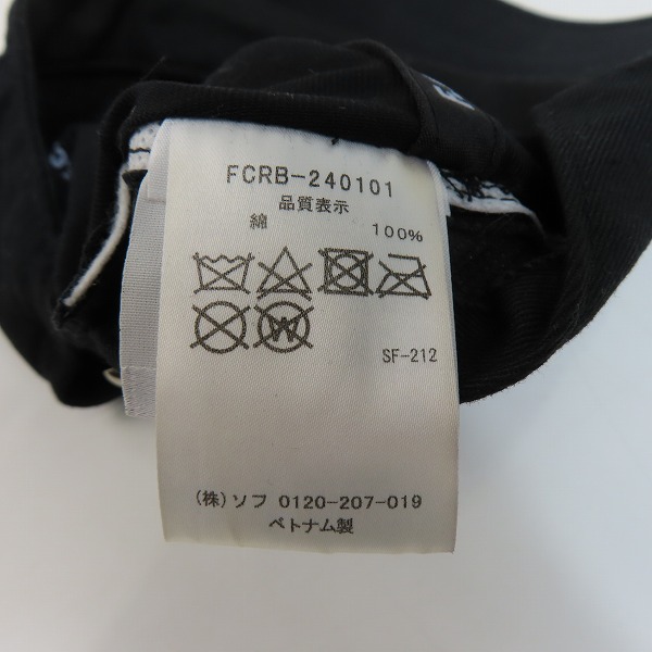 実際に弊社で買取させて頂いたF.C.Real Bristol/F.C.レアルブリストル 2024SS WASHED COTTON CAP/ウォッシュドコットンキャップ FCRB-240101の画像 6枚目