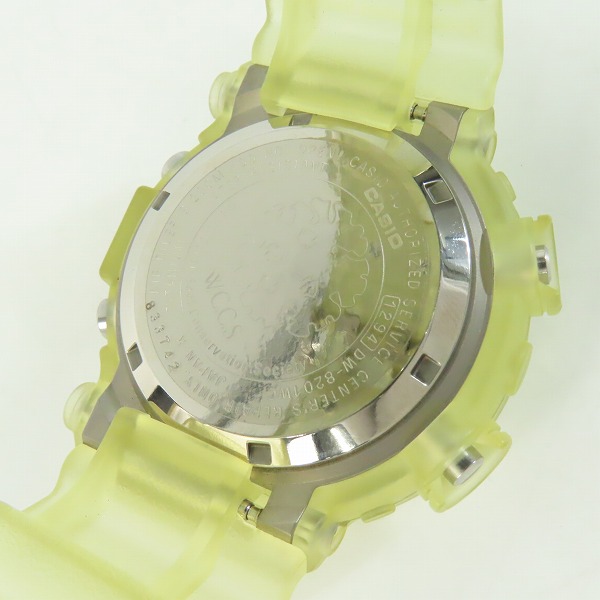 実際に弊社で買取させて頂いたG-SHOCK/Gショック W.C.C.S FROGMAN/フロッグマン サンゴ礁 DW-8201WC-7T【動作未確認】の画像 3枚目