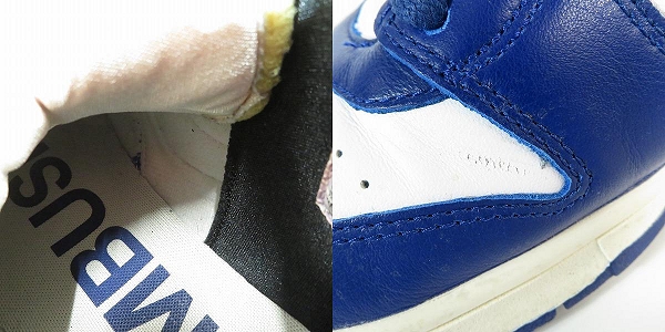 実際に弊社で買取させて頂いたNIKE×AMBUSH/ナイキ×アンブッシュ DUNK HIGH/ダンクハイ ディープロイヤル CU7544-400/30の画像 7枚目