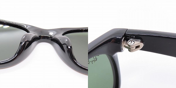 実際に弊社で買取させて頂いたRay-Ban/レイバン NEW WAYFARER ニューウェイファーラー サングラス/アイウエア RB2132-Fの画像 4枚目