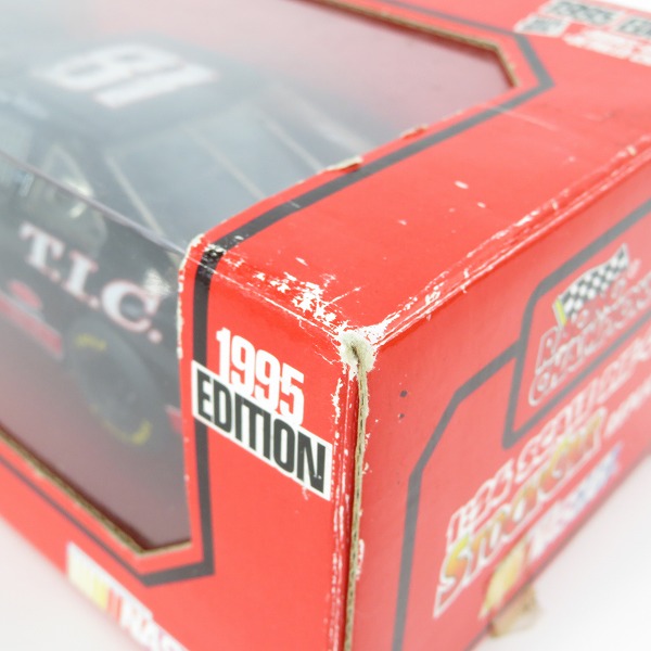 実際に弊社で買取させて頂いたNASCAR/ナスカー レーシングチャンピオン 1/24 1995 EDITION Kenny Wallace/ケニー・ウォレス ＃81 ミニカーの画像 9枚目