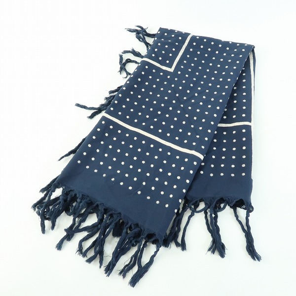 実際に弊社で買取させて頂いたWTAPS/ダブルタップス 13SS ドット ストール スカーフ