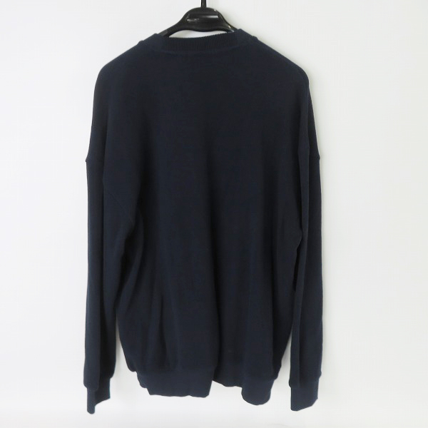 実際に弊社で買取させて頂いた【未使用】FRED PERRY×BEAMS/フレッドペリー×ビームス 別注 コットン ワンポイントロゴ カーディガン ネイビー FZ1945/Mの画像 1枚目