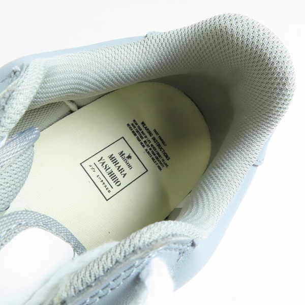 実際に弊社で買取させて頂いたMaisonMIHARA YASUHIRO/メゾンミハラヤスヒロ 23SS WAYNE/ウェイン オリジナルソール スニーカー A08FW706/44の画像 4枚目