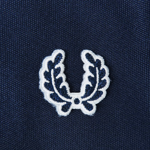 実際に弊社で買取させて頂いたFRED PERRY/フレッドペリー TAPED TRACK JACKET/トラックジャケット ネイビー J6231 Mの画像 2枚目