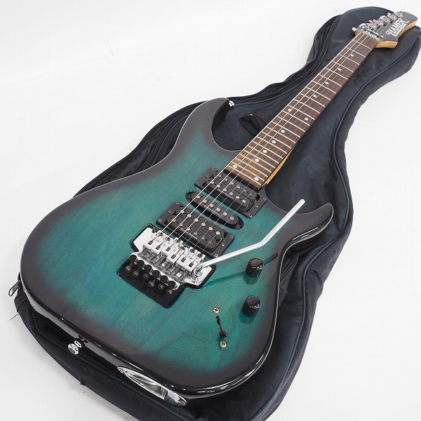 実際に弊社で買取させて頂いた★【難有り】HAMER/ヘイマー SLAMMER SERIES ストラトシェイプ HSH エレキギター コイルタップ搭載 ソフトケース付