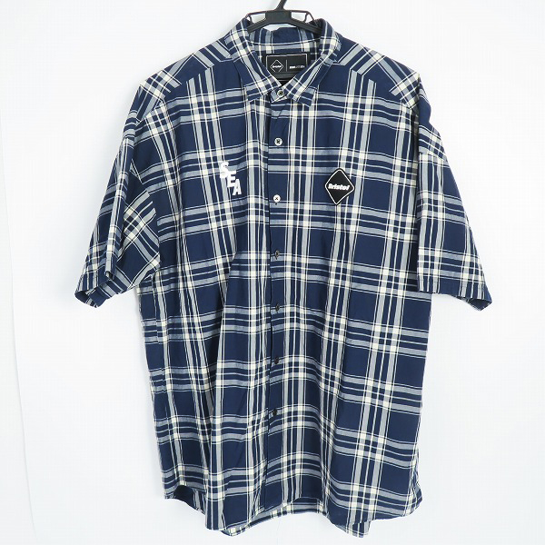 実際に弊社で買取させて頂いたF.C.Real Bristol×WIND AND SEA/ウィンダンシー BRISTOL SEA S/S BAGGY SHIRT/バギーシャツ FCRB-220153/S