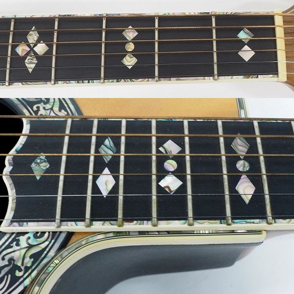 実際に弊社で買取させて頂いた★【難有り】Ovation USA/オベーション N769-7 NAKAO CUSTOM Legend エレアコ/アコースティックギター ハードケース付の画像 4枚目