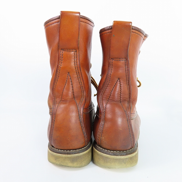 実際に弊社で買取させて頂いたRED WING/レッドウィング 四角犬タグ アイリッシュセッター ロングブーツ 877 8.5の画像 1枚目
