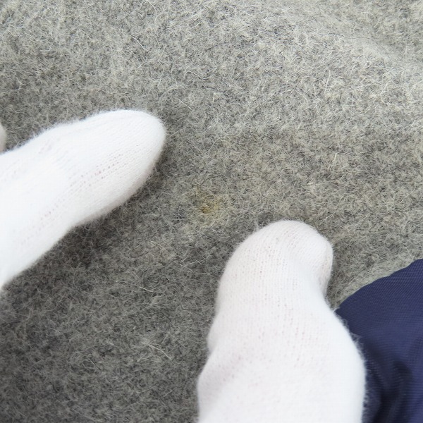 実際に弊社で買取させて頂いたFAT/エフエーティー コート ウール GRY 無地 F31620-JK11-AB/FATの画像 4枚目