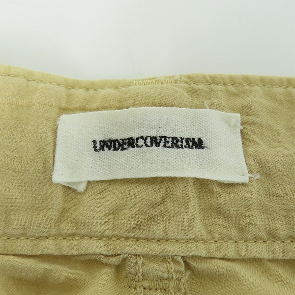 実際に弊社で買取させて頂いたUNDERCOVERISM/アンダーカバーイズム 13SS コットンシルククロップドパンツ k4503-1/3の画像 3枚目