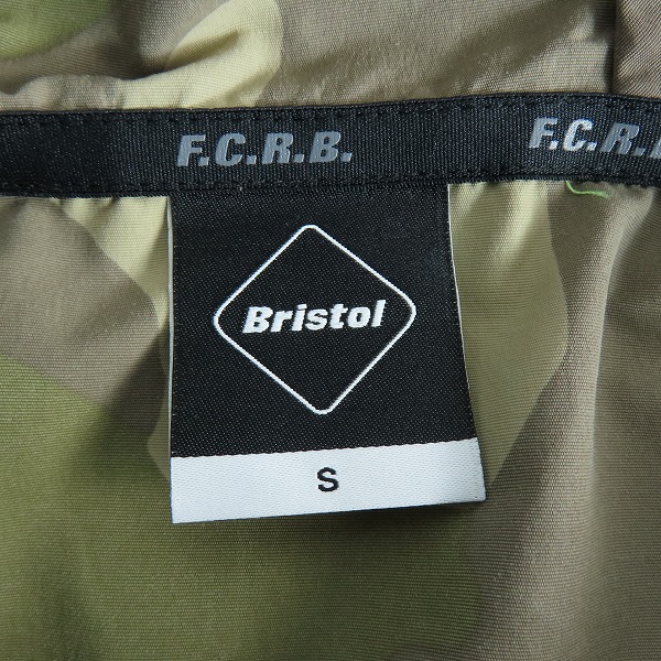 実際に弊社で買取させて頂いたF.C.Real Bristol/エフシーレアルブリストル/F.C.R.B. HALF ZIP ANORAK ハーフジップ アノラック ジャケット FCRB-190023/Sの画像 2枚目