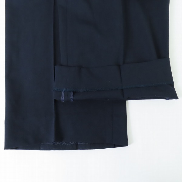 実際に弊社で買取させて頂いたVERSACE/ヴェルサーチ ウールスーツ ジャケット/パンツ/セットアップ/ダークネイビー系/54の画像 5枚目