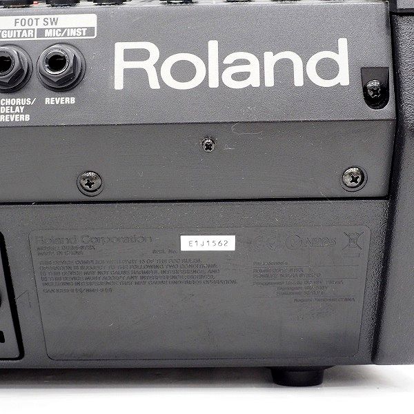 実際に弊社で買取させて頂いた★Roland/ローランド Cube Street EX/CUBE-STEX キューブストリート  ギターアンプ・モニターアンプ【動作確認済】の画像 6枚目