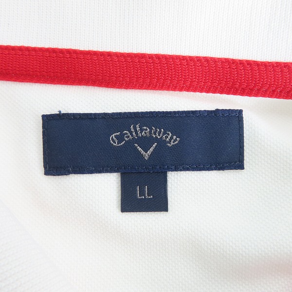実際に弊社で買取させて頂いたCALLAWAY/キャロウェイ 半袖 ポロシャツ ゴルフウェア 241-6951505 LLの画像 2枚目