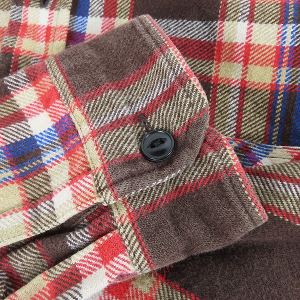 実際に弊社で買取させて頂いたSUGAR CANE/シュガーケーン ネルシャツ SC26310/Mの画像 6枚目