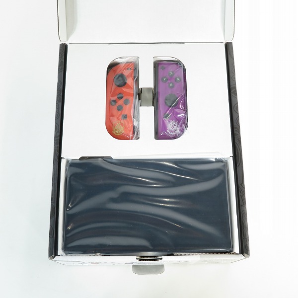 実際に弊社で買取させて頂いた任天堂 Nintendo Switch/ニンテンドースイッチ 有機ELモデル ポケモン スカーレット・バイオレットエディション HEG-S-KEAAAの画像 1枚目