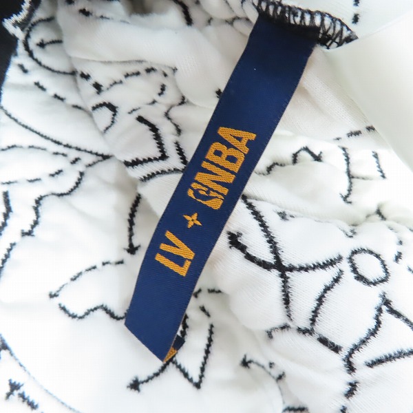 実際に弊社で買取させて頂いた【JPタグ】LOUIS VUITTON/ルイヴィトン NBA モノグラム ジップアップパーカー RM212M Mの画像 5枚目