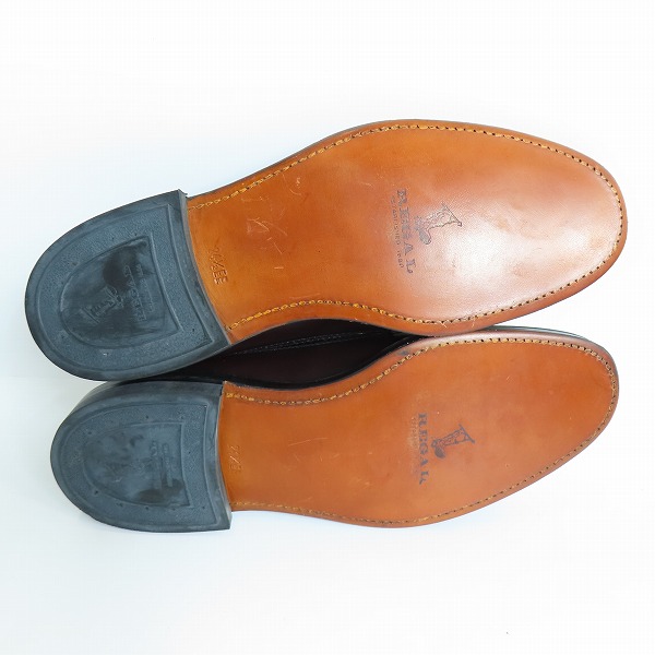 実際に弊社で買取させて頂いたREGAL × VAN JAC/リーガル × ヴァンジャケット ウィングチップ シューズ 24.5EEの画像 2枚目