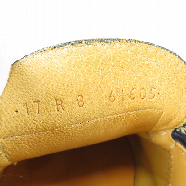 実際に弊社で買取させて頂いたParaboot/パラブーツ REIMS/MARCHE MIEL-VEG ランス コインローファー/シューズ 181010 8の画像 5枚目